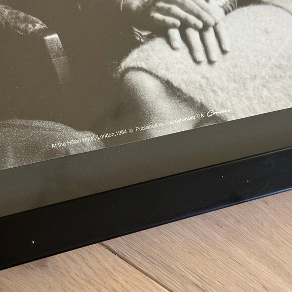 The Beatles, Ed Sullivan, Peter, Paul & Mary John C. Desaint Framed Poster 1964 - Picture 7 of 10